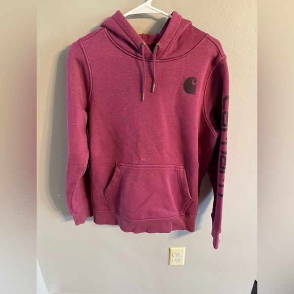 Carhartt Tops - Carhartt Berry Hoodie with Logo
